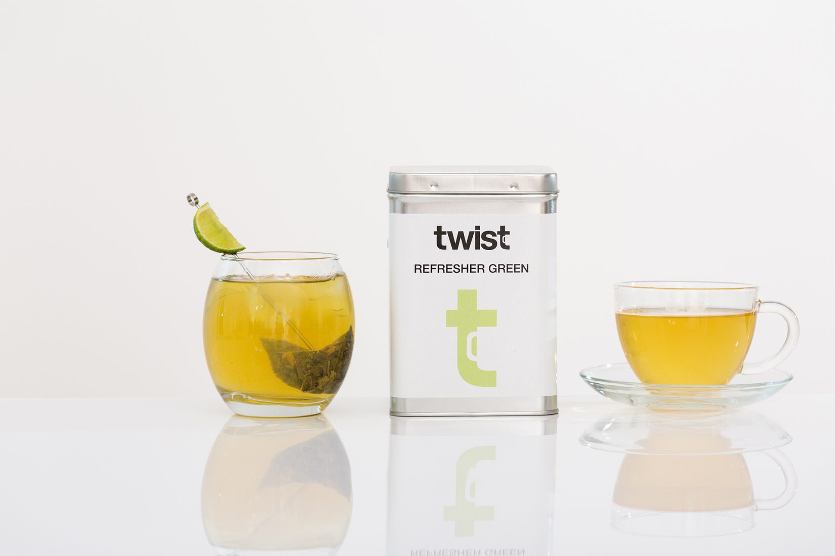 REFRESHER GREEN TEA Twist Teas