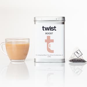 Twist Teas Boost tea in cup