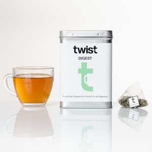 twist Teas Digest Tea in cup