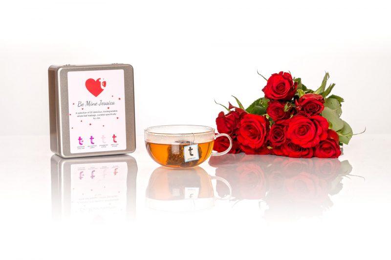 Personalised Valentines Tea Selection Box