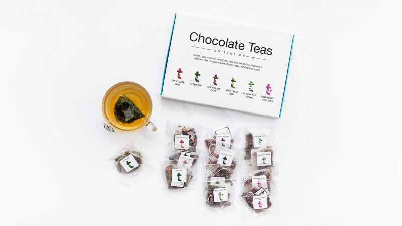 Chocolate Tea Tasting Menu with Teabags