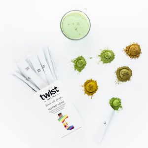 Twist Teas Matcha Sticks Tasting Menu