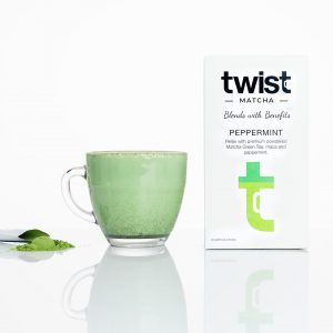 Twist Teas Peppermint Matcha Tea Sticks