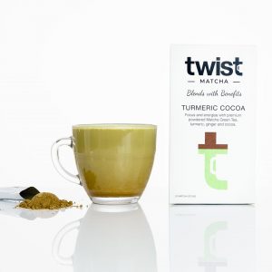 Twist Teas Turmeric Cocoa Matcha Tea Sticks