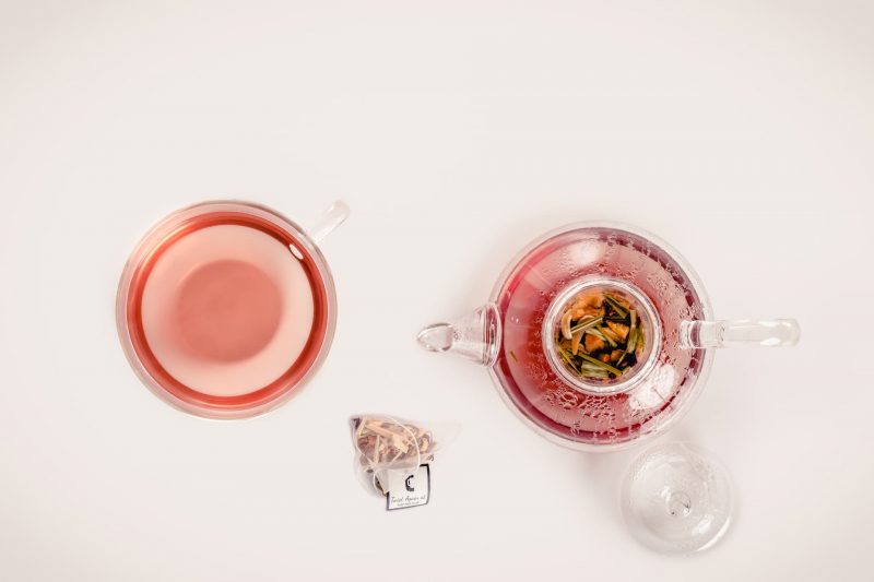 Glass Tea Pot And Cup Gift Set