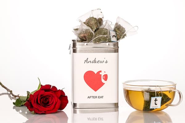 Twist Teas Personalised Heart Tea Caddy