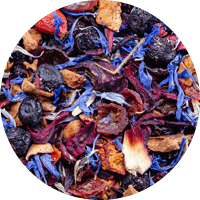 loose leaf fruit and herbal tea